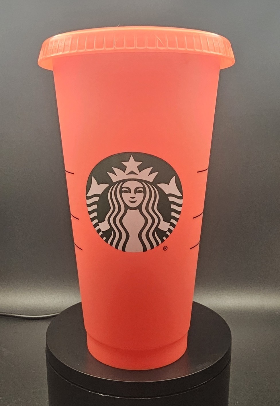 New Starbucks Reusable Red Cold Cup 24oz New Starbucks Reusable Red Cold Cup 24oz
