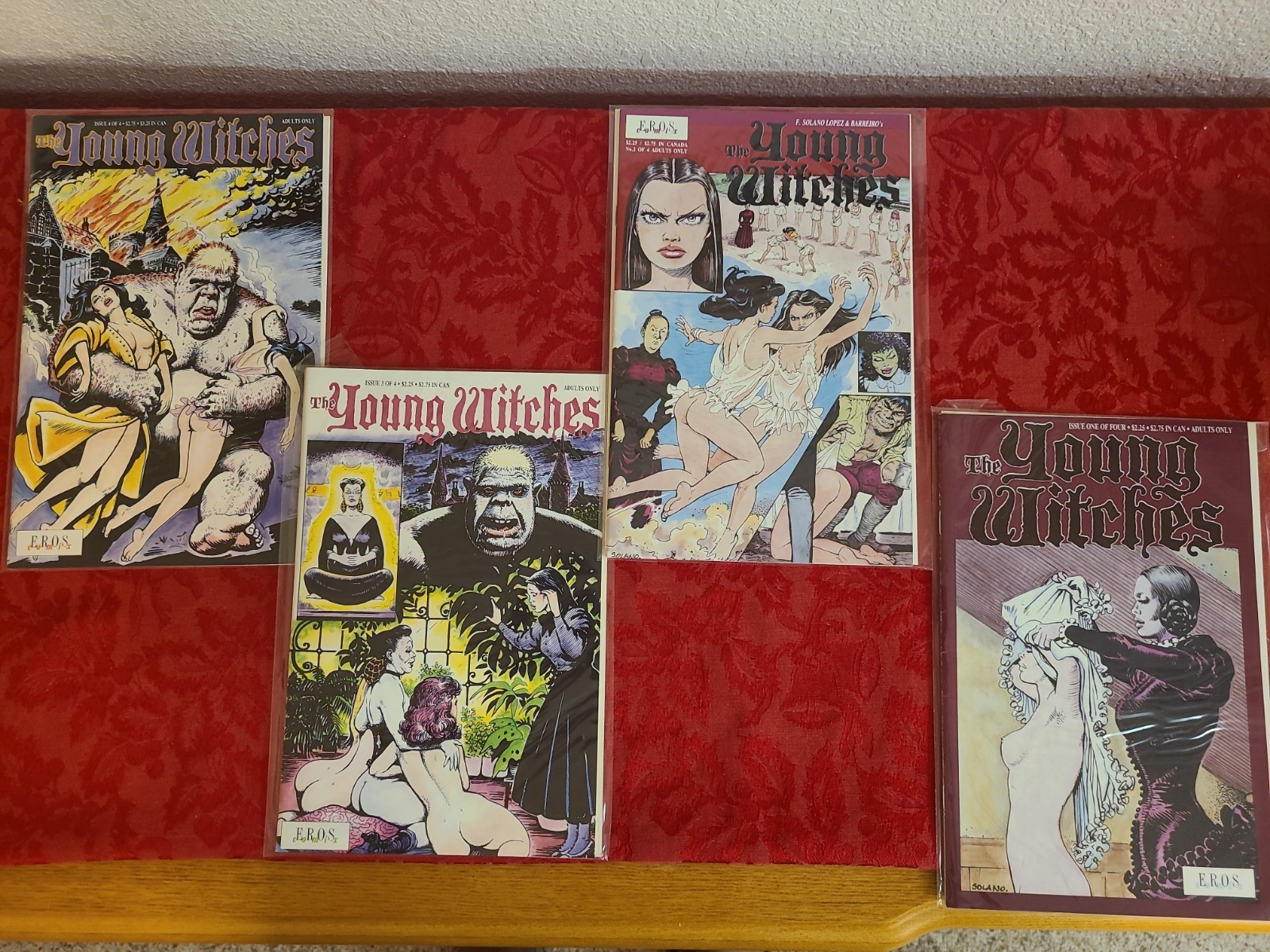 The Young Witches #1-4 Complete Set (1991, Eros Comix) The Young Witches #1-4 Complete Set (1991, Eros Comix)