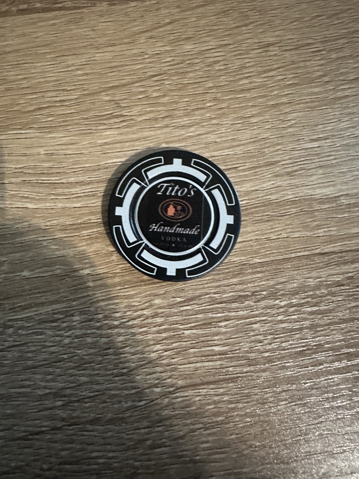 Tito's Vodka Copper Golf Ball Marker