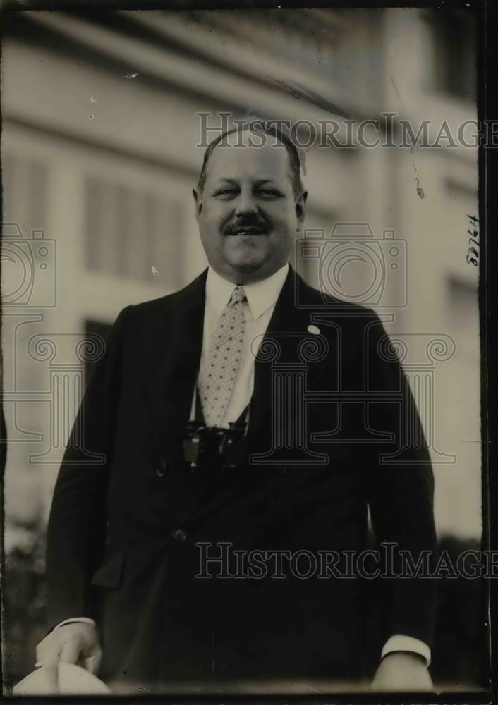 1928 Press Photo George W Bull secy treasurer Saratoga Racing Assn - net19015 1928 Press Photo George W Bull secy treasurer Saratoga Racing Assn - net19015