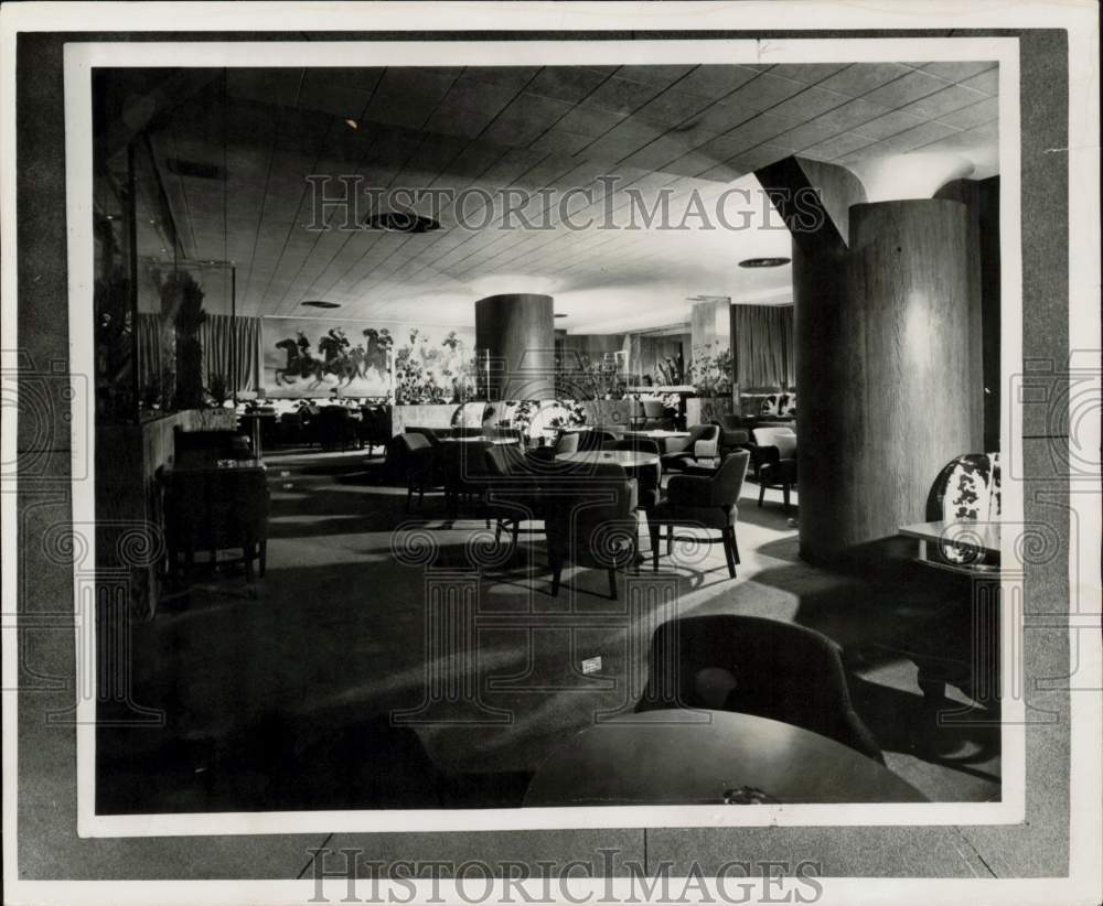 1949 Press Photo The Roughrider Room of Roosevelt Hotel - lra83321 1949 Press Photo The Roughrider Room of Roosevelt Hotel - lra83321