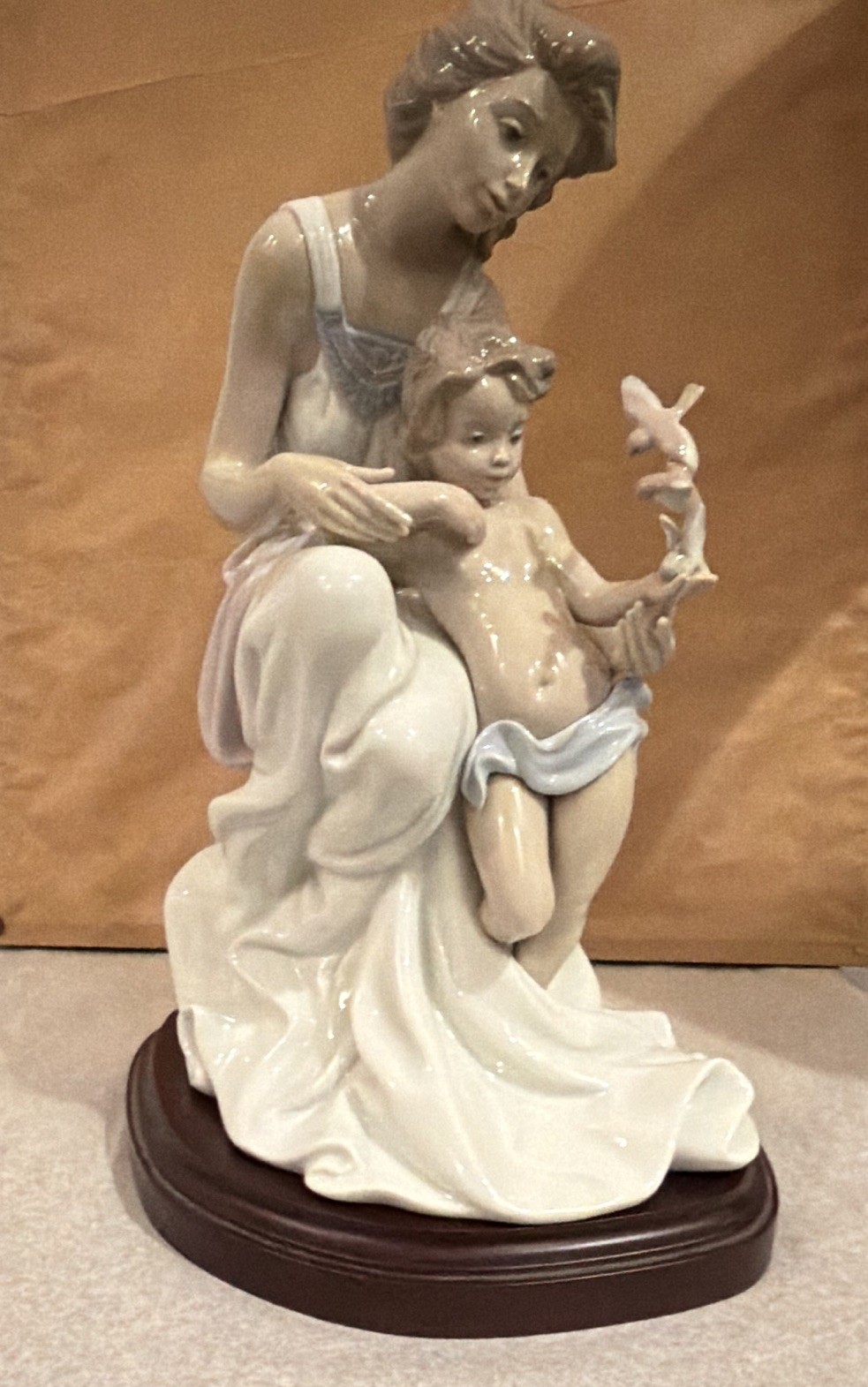 Lladro Where Love Begins 7649 Signed Limited Edition Box COA Mint Figurine 842