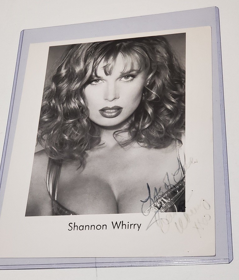 Erotic Shannon Whirry Rare Signed 8 x 10 Photo from Her Own Talent Agency Erotic Shannon Whirry Rare Signed 8 x 10 Photo from Her Own Talent Agency