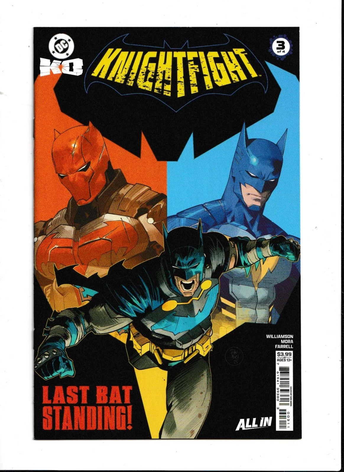 DC K.O.: Knightfight #3 ALFRED WAYNE | 1st PRINT | DC 2026