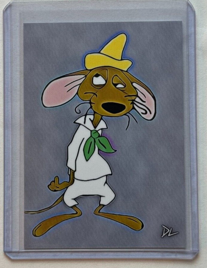 Slowpoke Rodriguez Limited Artist Signed “Looney Tunes” Trading Card 8/10