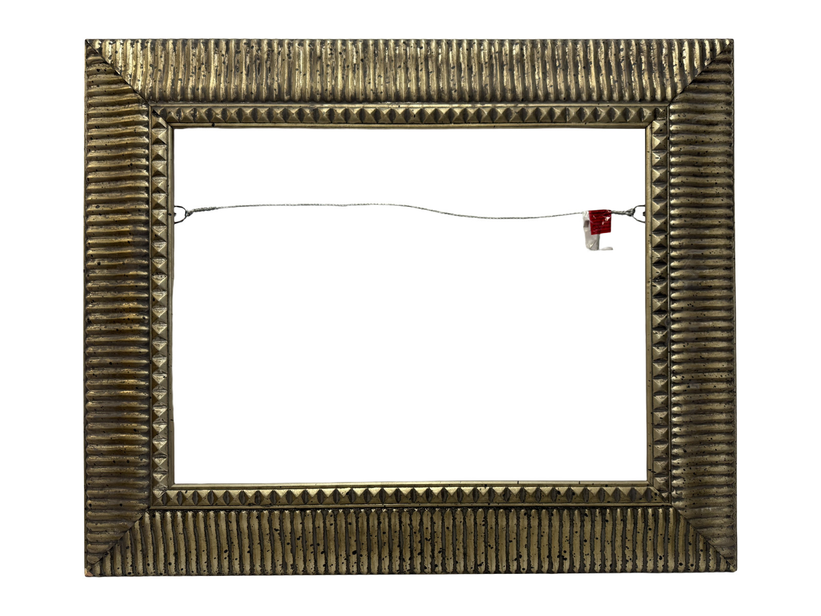 Large Antique Style Gold Textured Picture Frame 33x27 Mid Century Wall Art Large Antique Style Gold Textured Picture Frame 33x27 Mid Century Wall Art