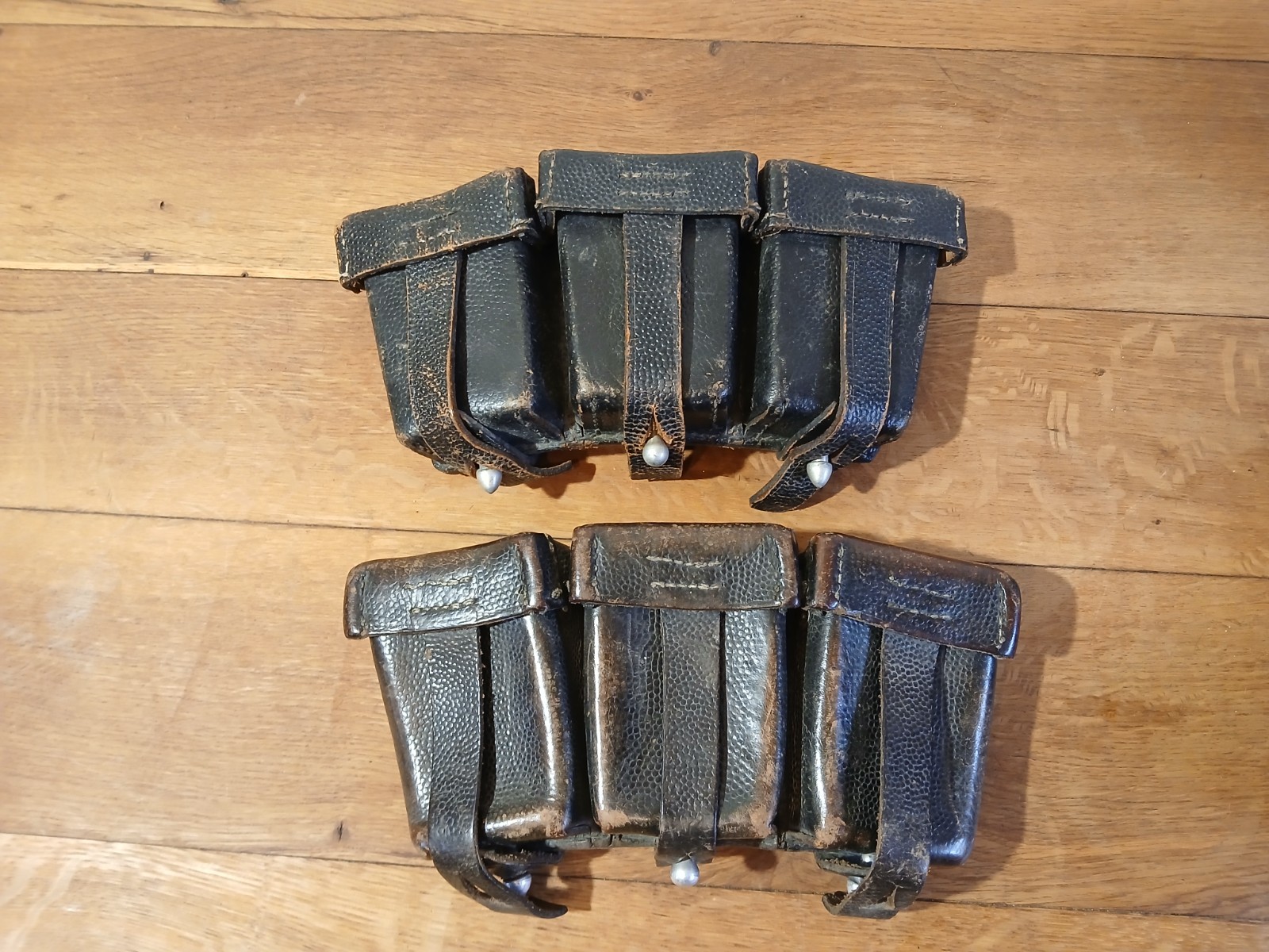 Original ww2 german wehrmacht ammo pouches