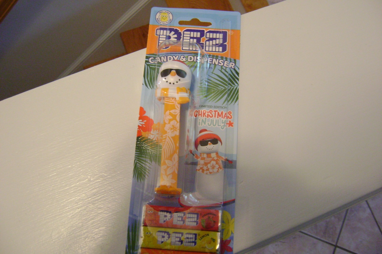 Pez dispenser limited edition Christmas in July, Santa Snowman 2026 - MOC