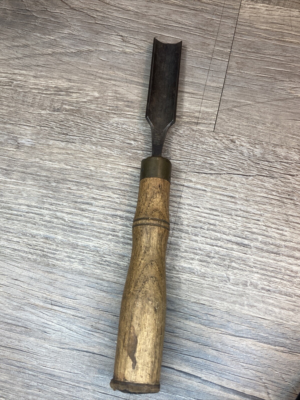 11 3/4” Buck Bros 1” Gouge Chisel