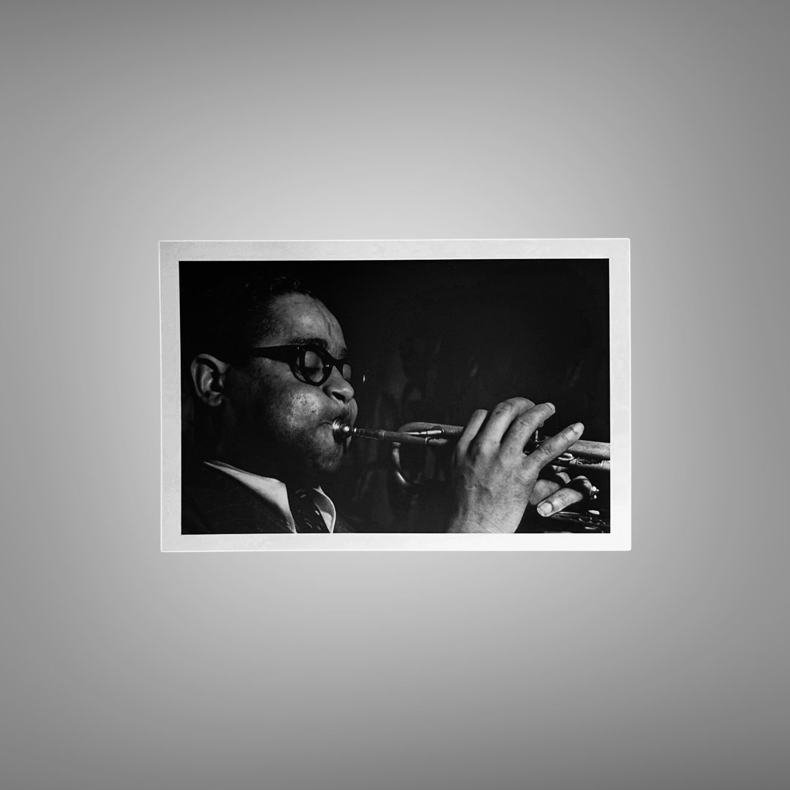 Vintage Dizzy Gilespie Jazz Great Photo Reprint Reproduction 4x6 5x7