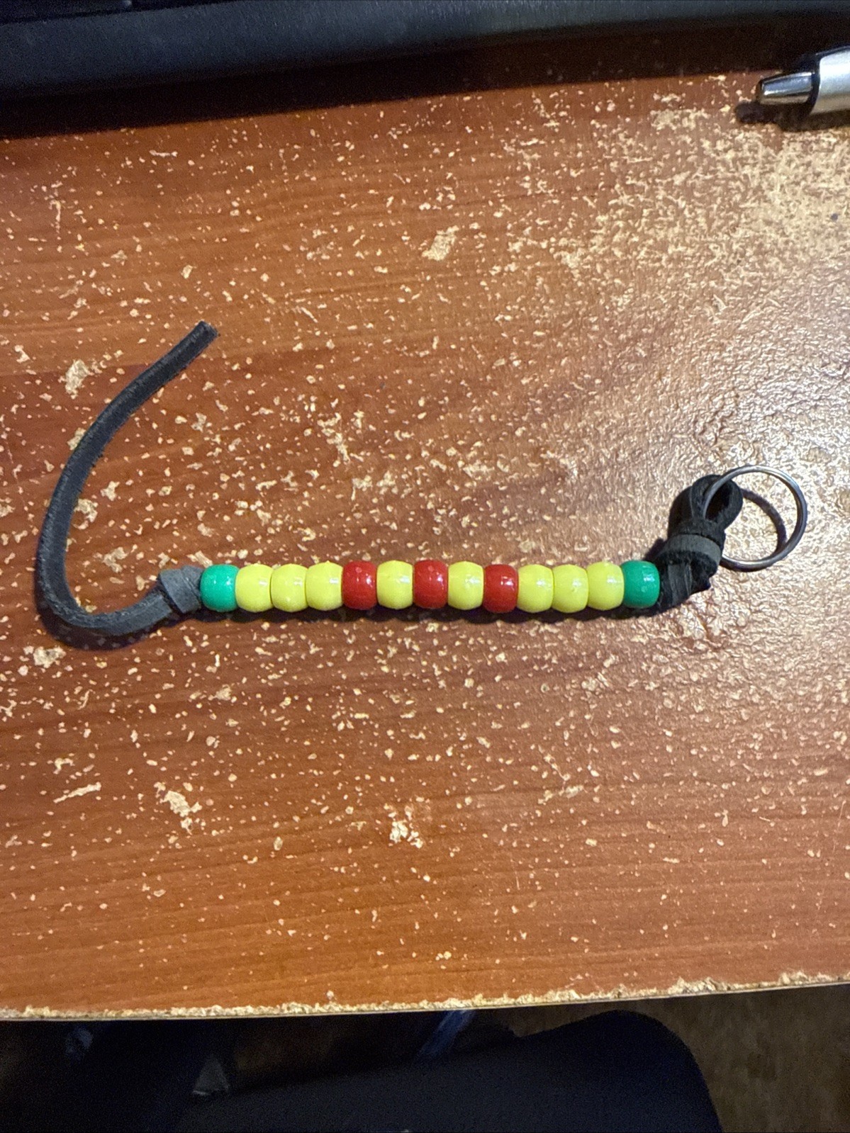 Vietnam Service Ribbon Beaded Keychain