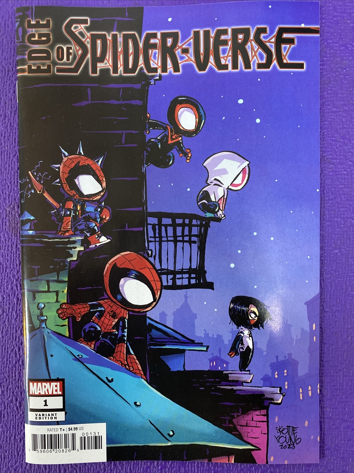 Edge of Spider-Verse #1 - 2024 Marvel - Skottie Young Variant * NM