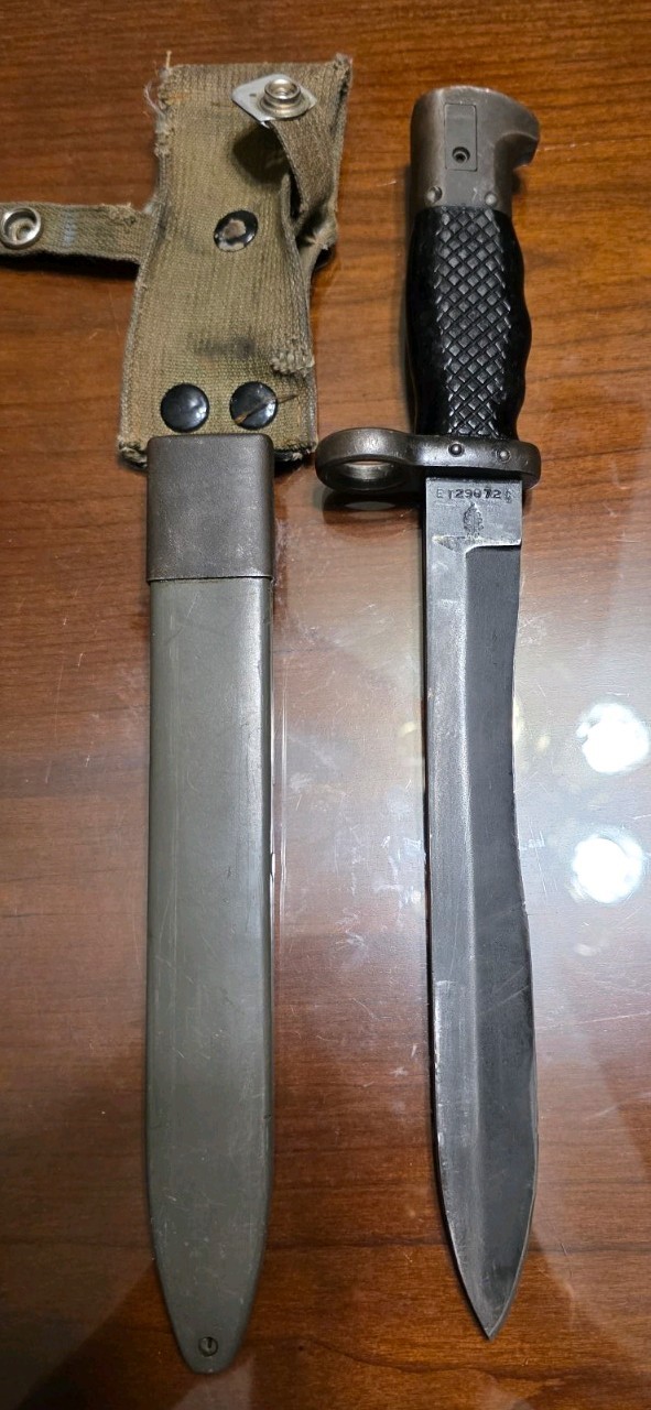 Spanish Military Bayonet M1964 CETME Model C with Scabbard
