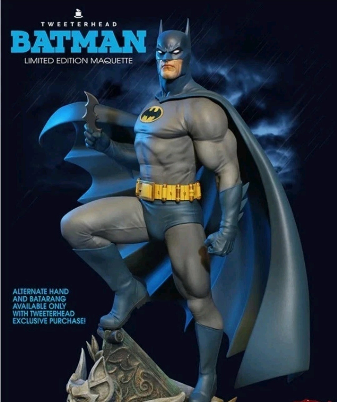 NEW Batman Tweeterhead Sideshow Collectibles Limited EX Edition 1 Of Only 250 NEW Batman Tweeterhead Sideshow Collectibles Limited EX Edition 1 Of Only 250