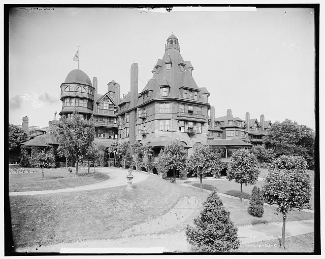 Battery Park Hotel, Asheville, NC c1900 OLD PHOTO Battery Park Hotel, Asheville, NC c1900 OLD PHOTO