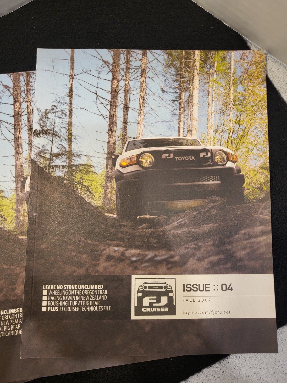NEW TOYOTA FJ CRUISER 2007 FALL ISSUE VOL 4 MINT SEVERAL AVAILABLE