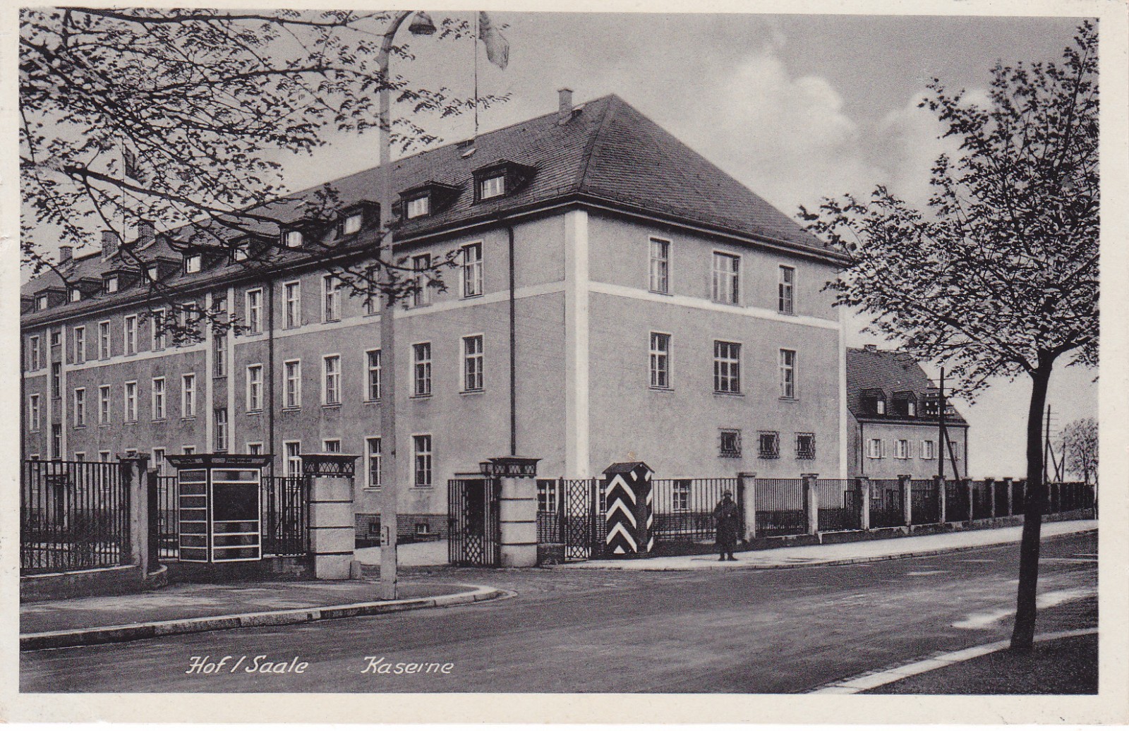 Greetings from Hof / Saale - Barracks