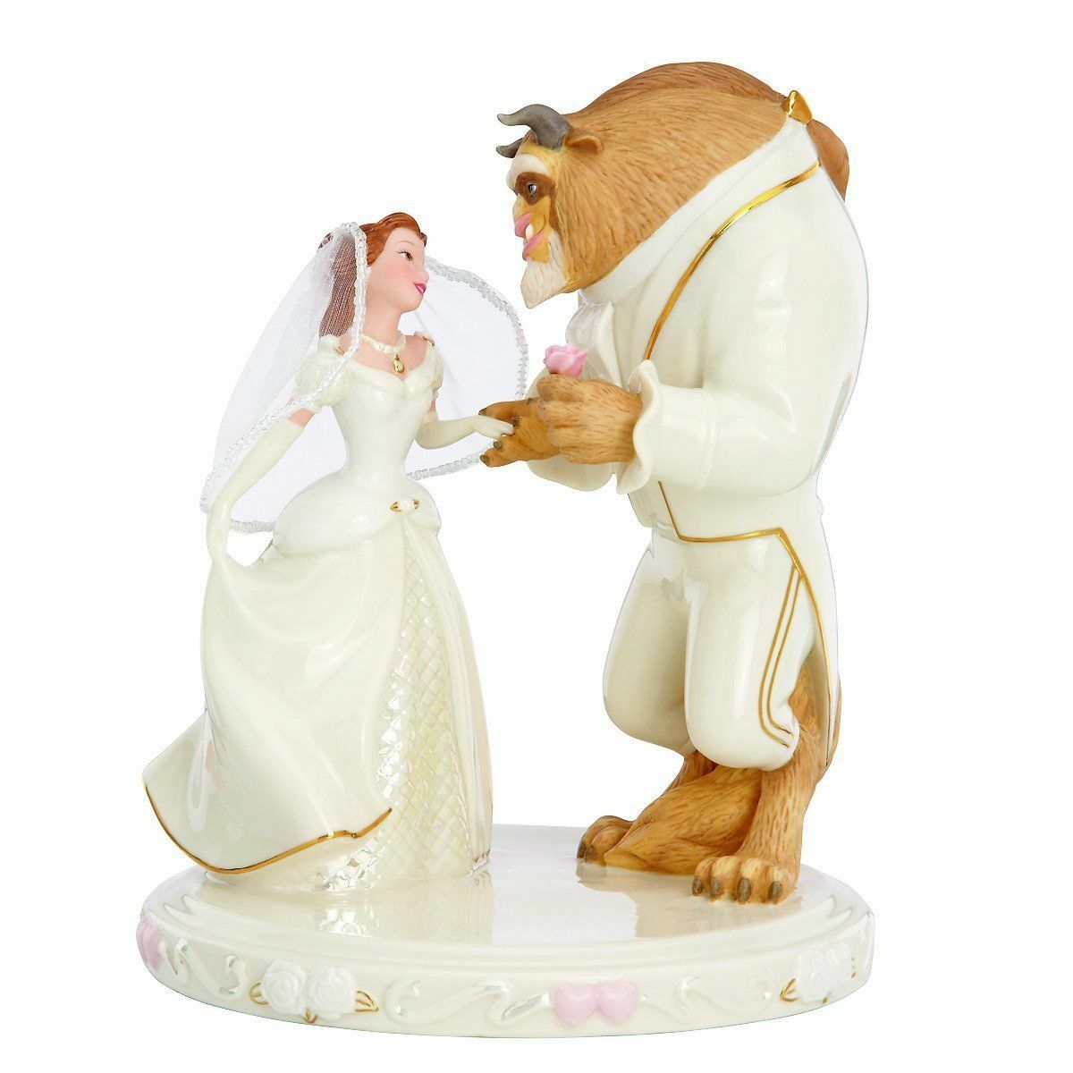 Lenox Disney Belle\'s Wedding Dreams Figurine Cake Topper Beauty & The Beast NEW Lenox Disney Belle\'s Wedding Dreams Figurine Cake Topper Beauty & The Beast NEW