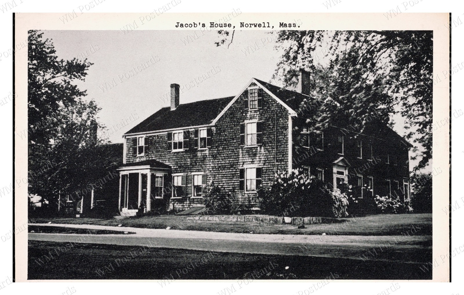 Norwell Massachusetts circa 1910s Jacobs House Residence Postc Standard Postcard Norwell Massachusetts circa 1910s Jacobs House Residence Postc Standard Postcard