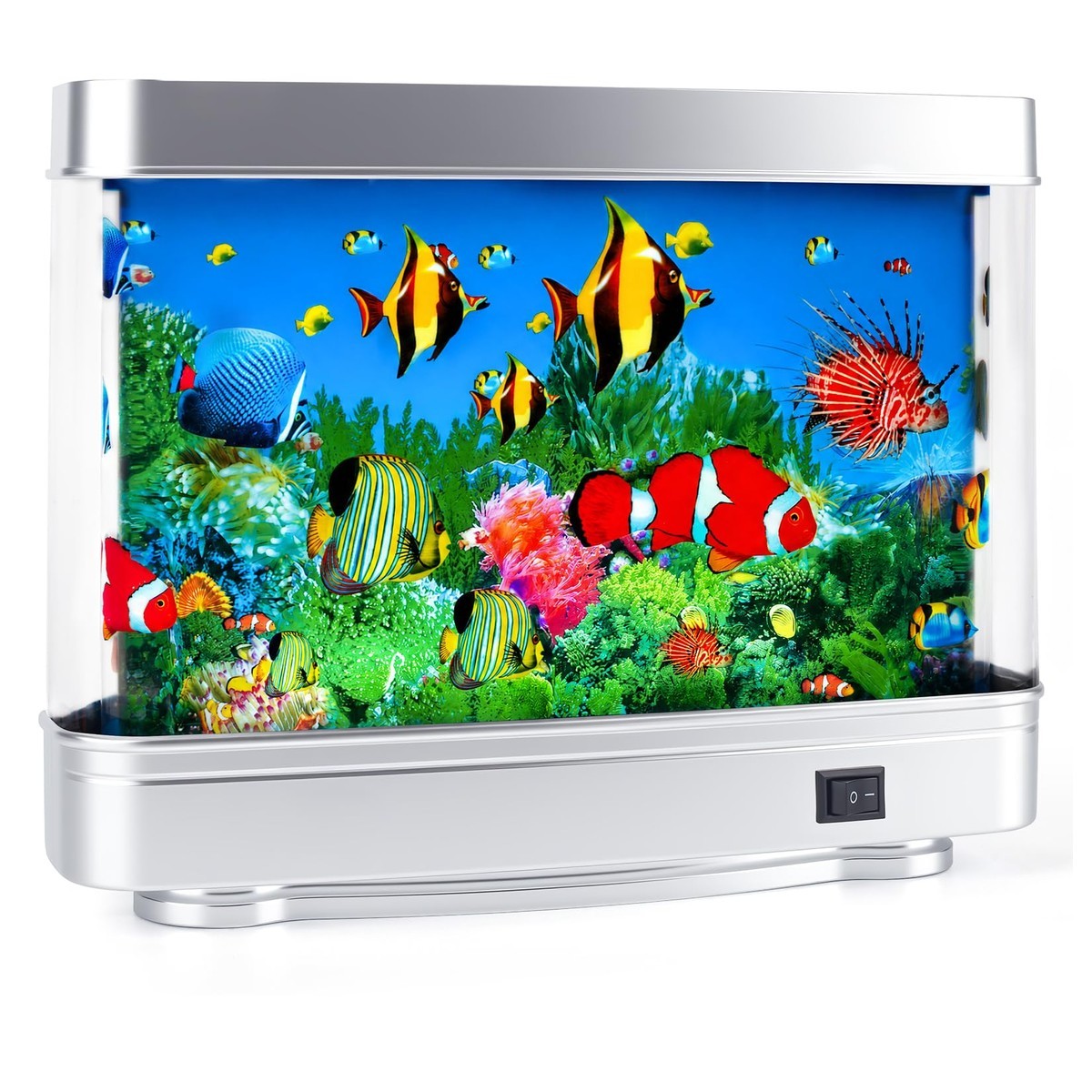Thosolth Frutiger Aero Fish Lamp Aquarium Lamp, Marine Reef Fake Fish Tank Thosolth Frutiger Aero Fish Lamp Aquarium Lamp, Marine Reef Fake Fish Tank