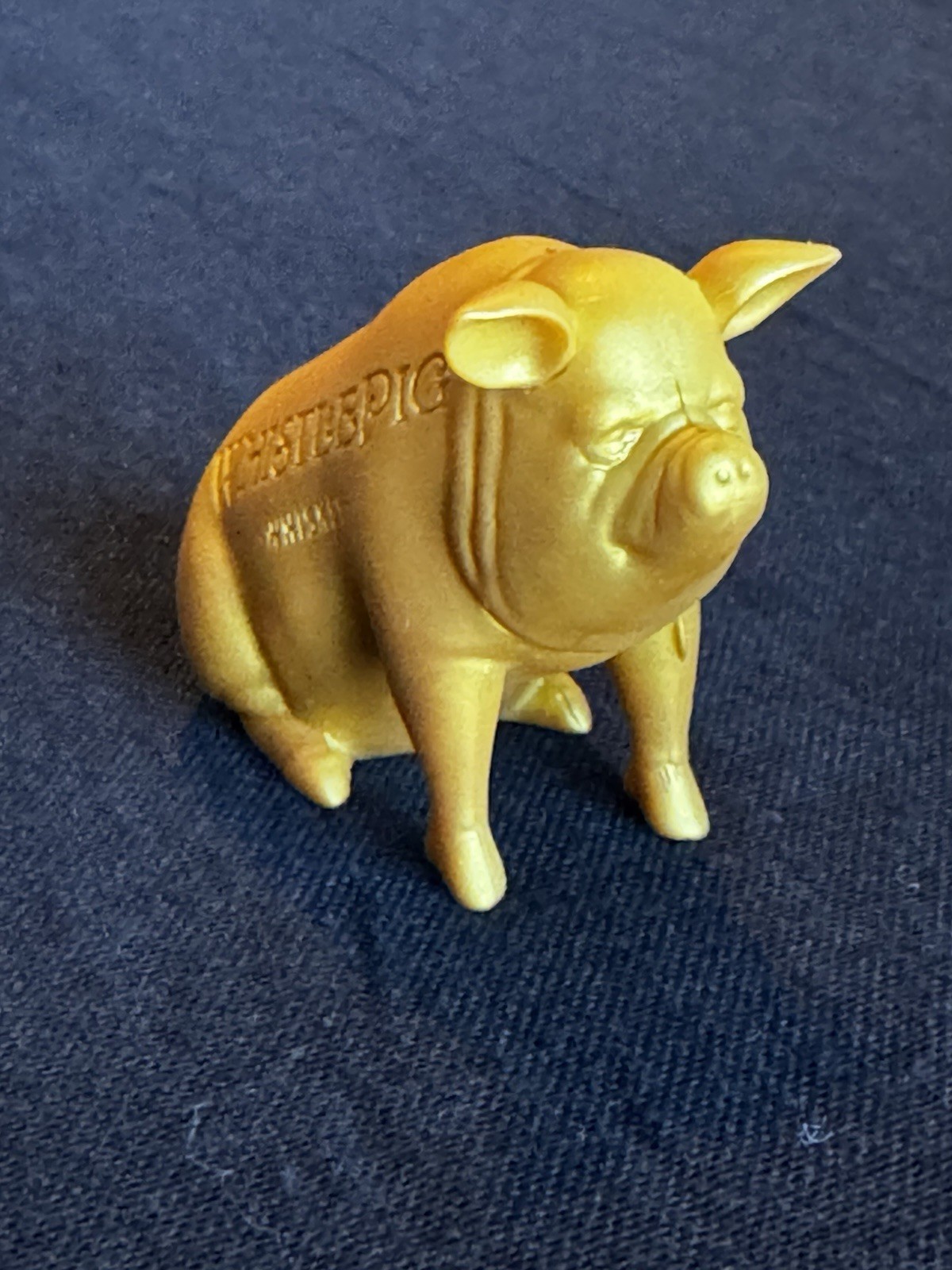 2 WhistlePig Rubber Pig Figurines 2 Inch Tall - Qty: 2