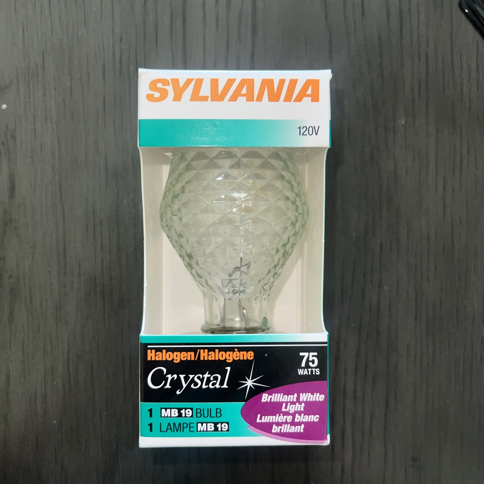 Sylvania Crystal MB19 Bulb 50W 120V Capsylite Clear Lamp NOS Sylvania Crystal MB19 Bulb 50W 120V Capsylite Clear Lamp NOS
