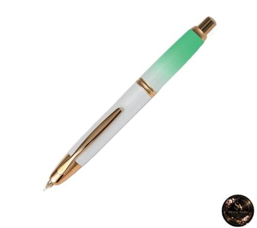 PILOT Capless Fountain Pen Emerald Glow Limited Edition Green Gradient with Gold