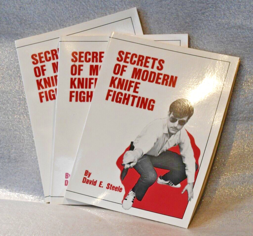 SECRETS OF MODERN KNIFE FIGHTING NEW 3 COPY SET SECRETS OF MODERN KNIFE FIGHTING NEW 3 COPY SET