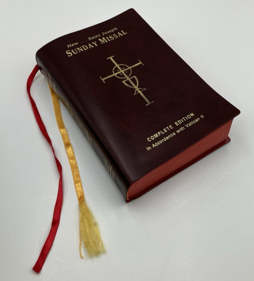 Vintage New Saint Joseph Sunday Missal Complete Edition 1999 Softcover Vatican Vintage New Saint Joseph Sunday Missal Complete Edition 1999 Softcover Vatican