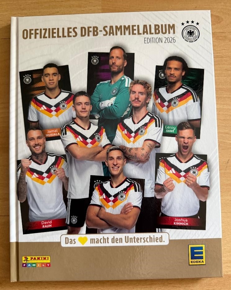 NEW DFB Scrapbook FIFA World Cup 2026 Hardback Album EMPTY EDEKA PANINI