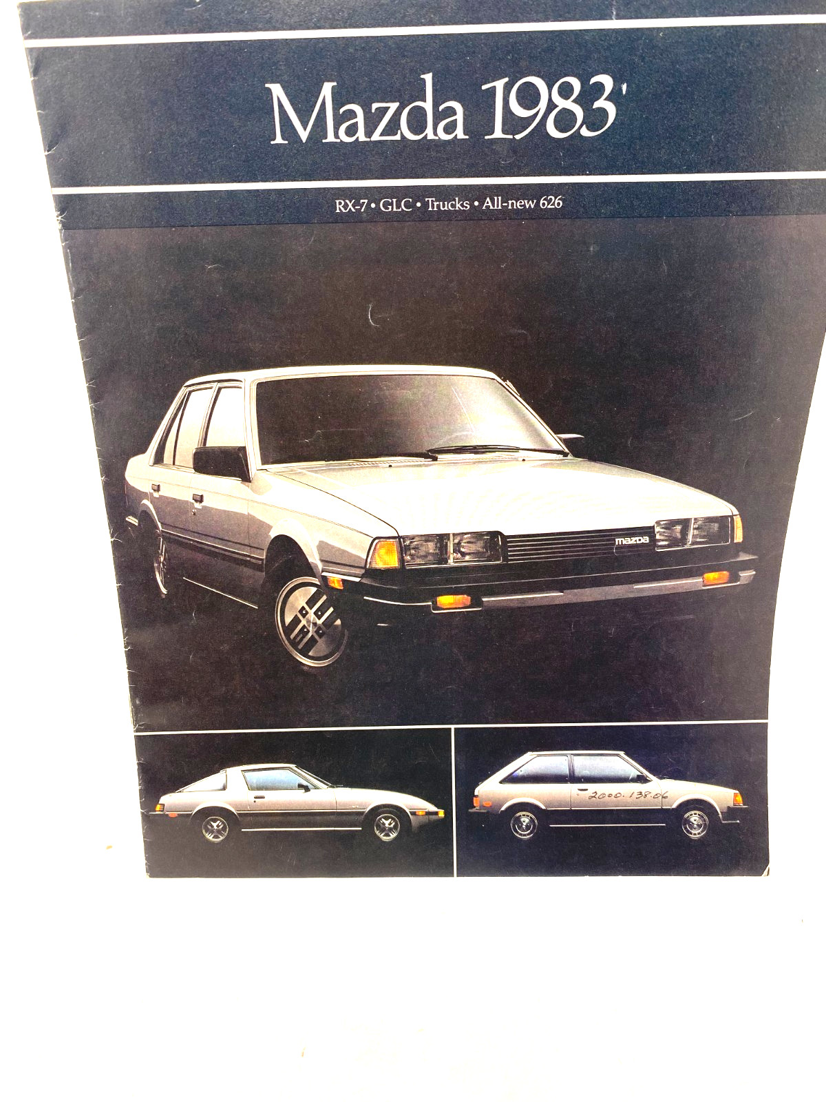 1983 MAZDA RX-7 / GLC / TRUCKS / 626 SALES BROCHURE 1983 MAZDA RX-7 / GLC / TRUCKS / 626 SALES BROCHURE