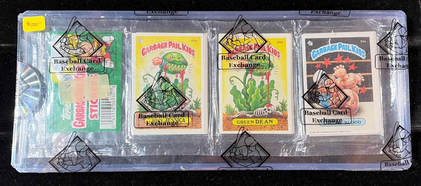1986 Topps Garbage Pail Kids GPK Series 3 Sealed Rack Pack (24/Pack) BBCE 1986 Topps Garbage Pail Kids GPK Series 3 Sealed Rack Pack (24/Pack) BBCE