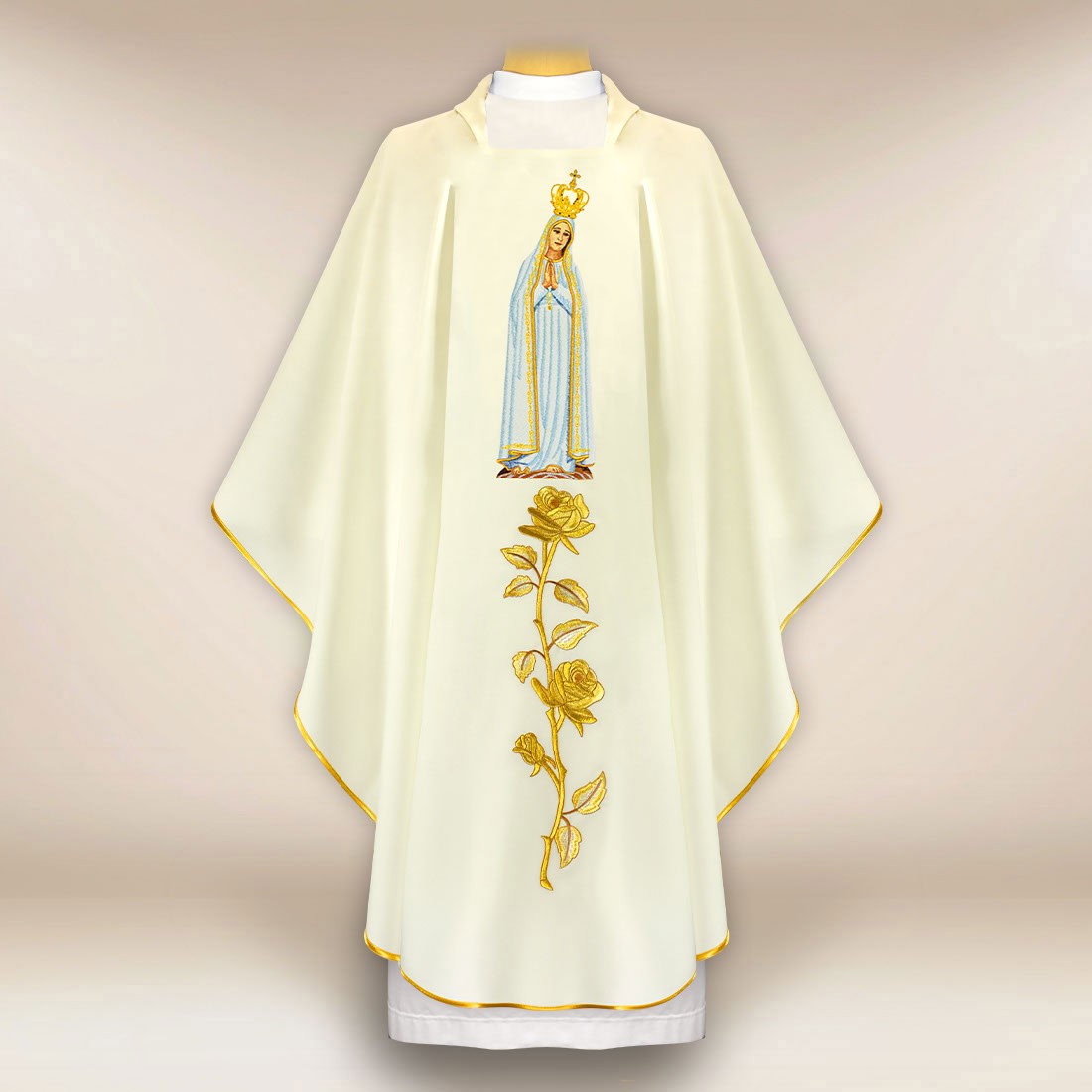 Embroidered Chasuble “Our Lady of Fatima”
