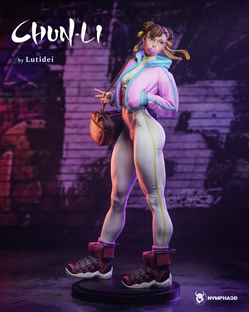 Chun‑Li | Gym Day Edition | UNPAINTED | 1/6 Scale Resin Kit Chun‑Li | Gym Day Edition | UNPAINTED | 1/6 Scale Resin Kit