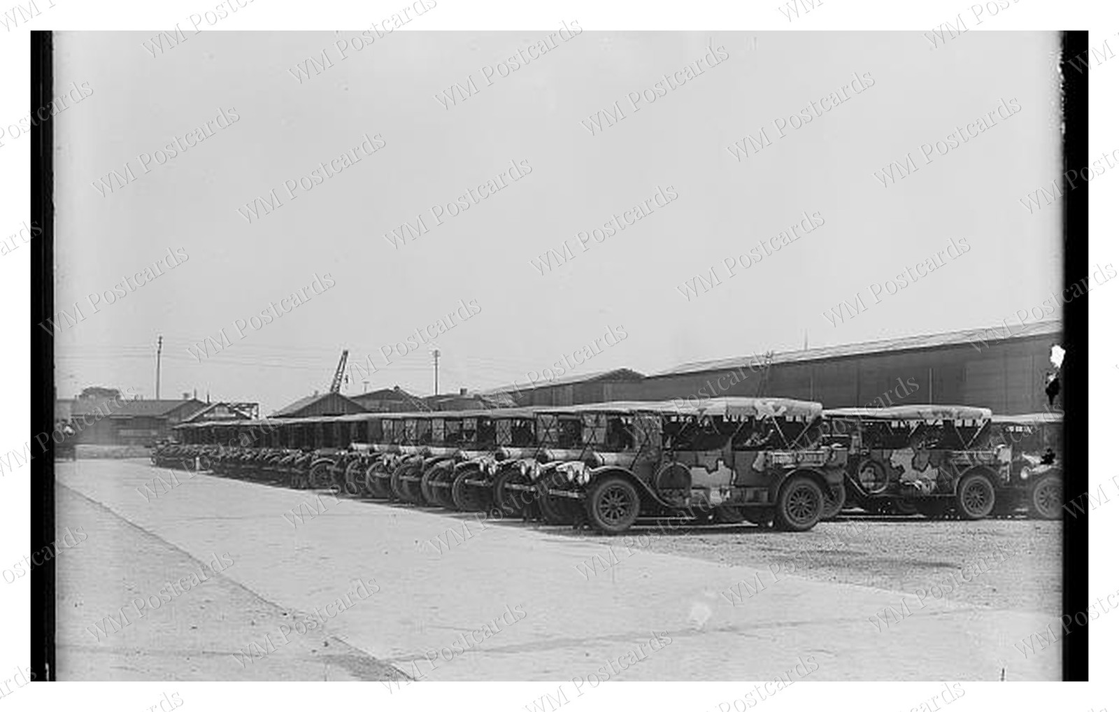 Baltimore Maryland 1915 Camp Holabird Military Motor Vehicles Standard Postcard Baltimore Maryland 1915 Camp Holabird Military Motor Vehicles Standard Postcard