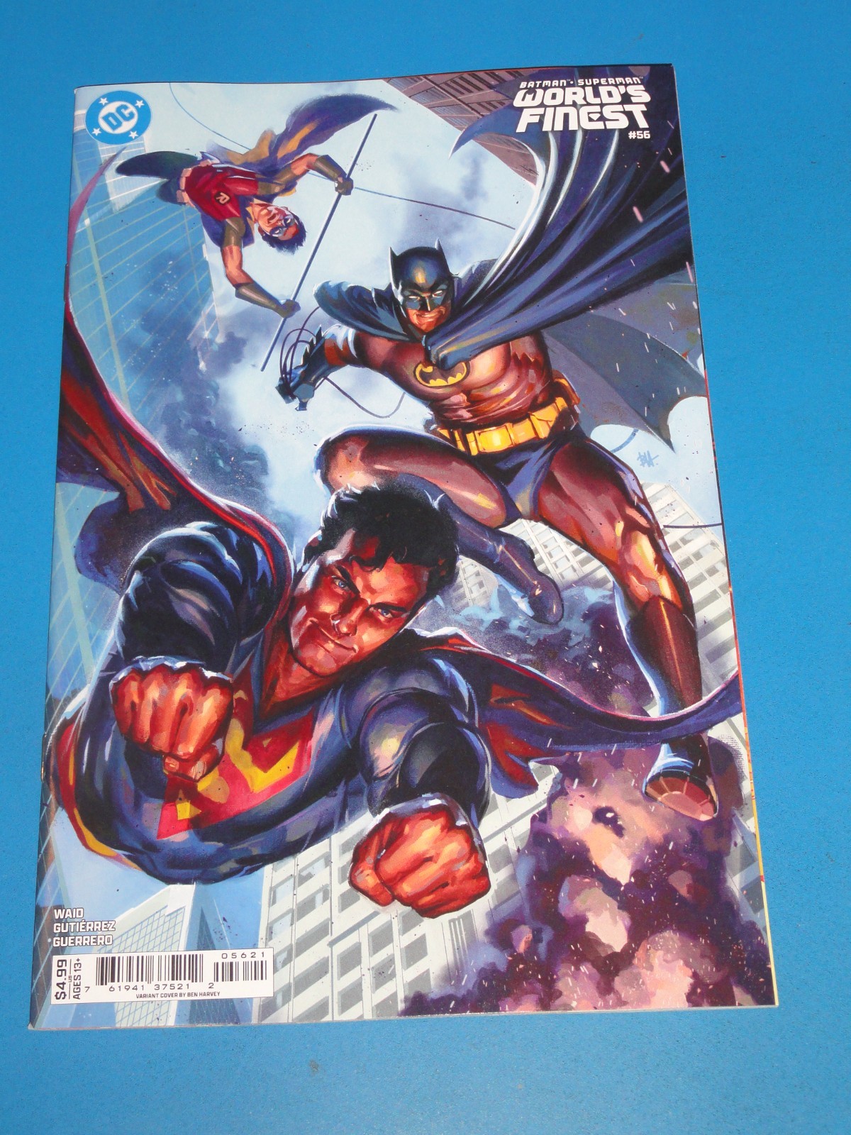 Batman Superman World\'s Finest #56 Harvey variant NM Gem Wow