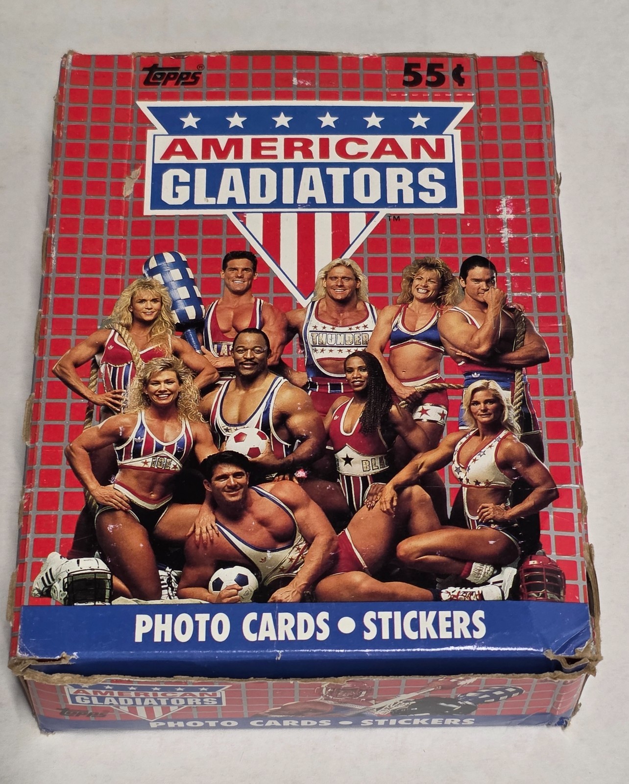 1991 Topps American Gladiators Wax Box