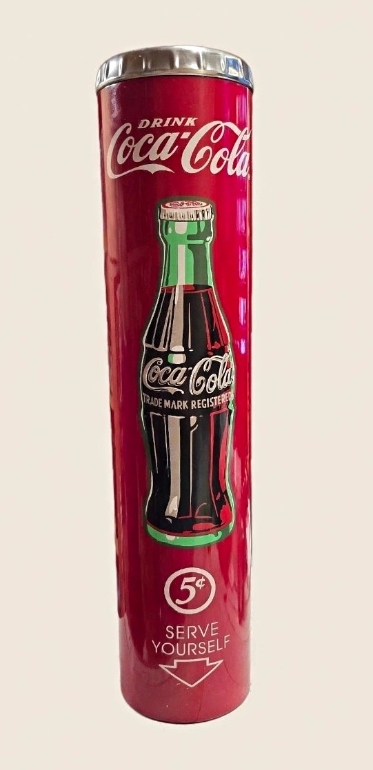 vintage 1999 Coca-Cola cup dispenser vintage 1999 Coca-Cola cup dispenser