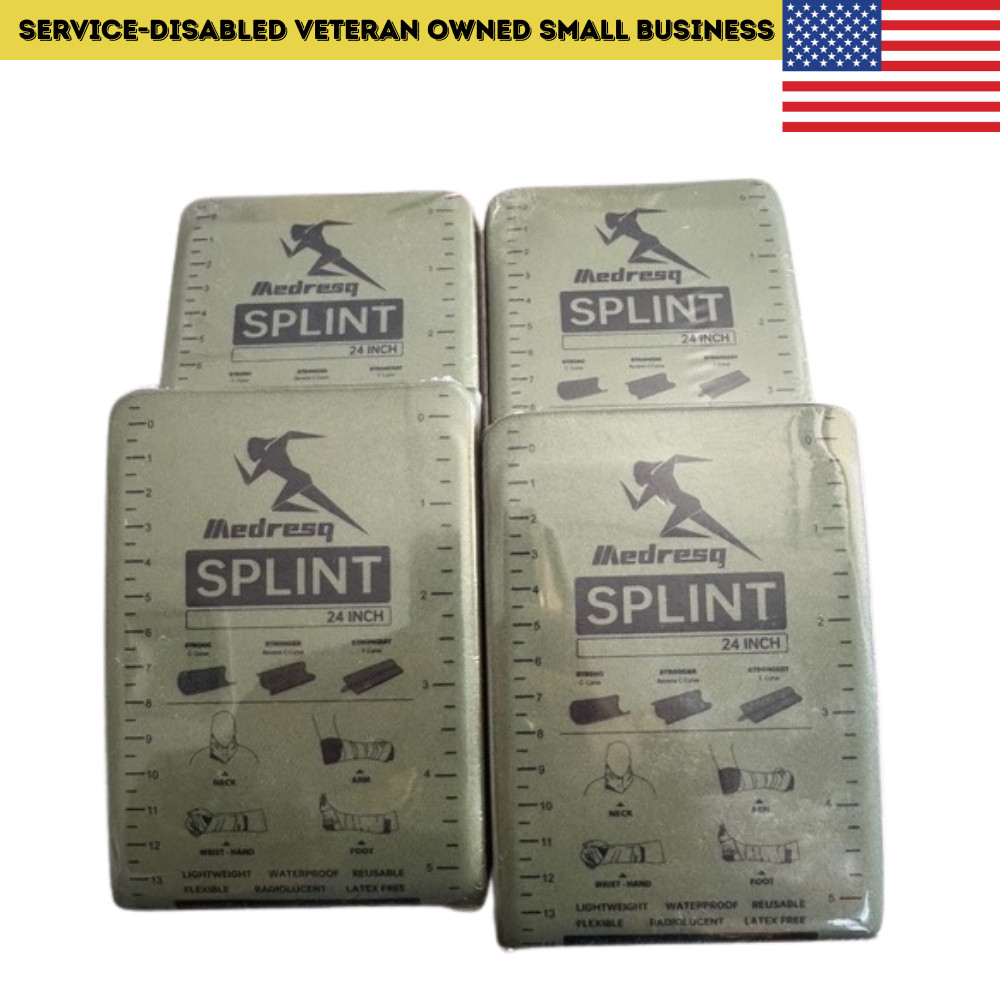 4-Pack Combat Medical Splints – 24 4-Pack Combat Medical Splints – 24