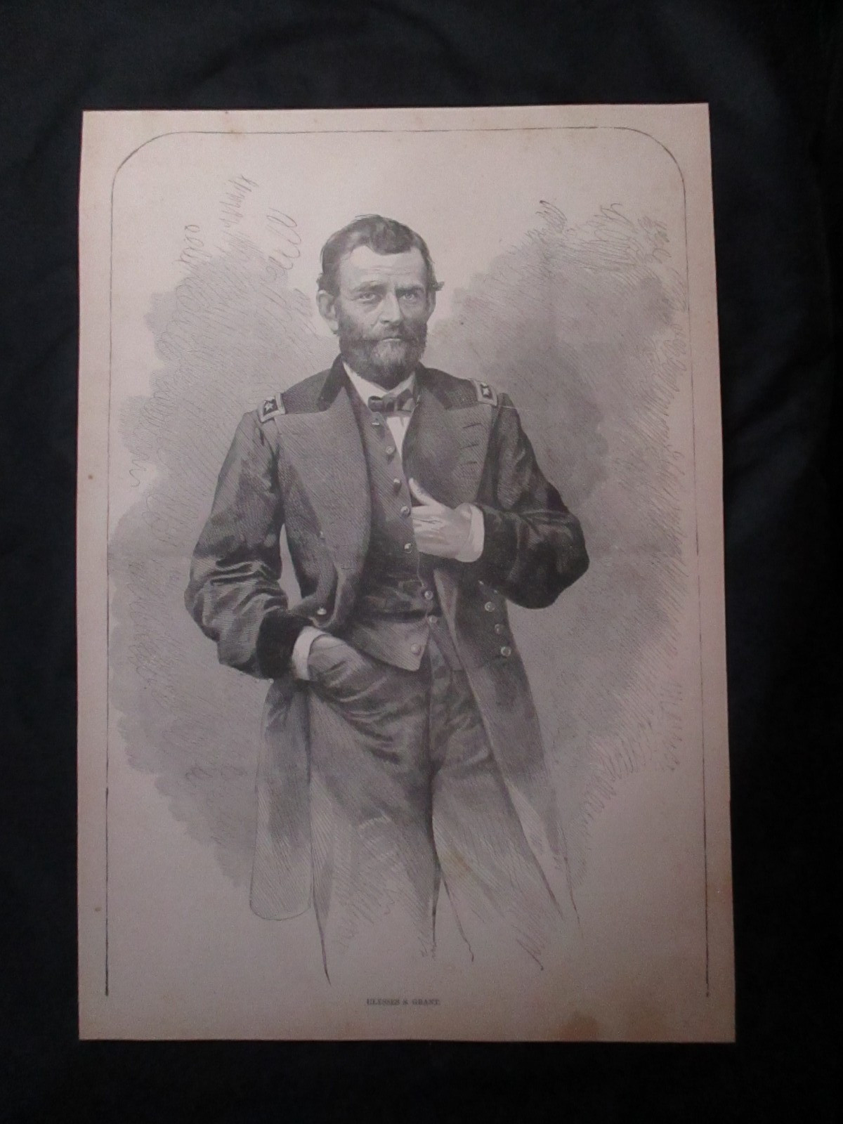 1894  Harper's Weekly Civil War Print - 