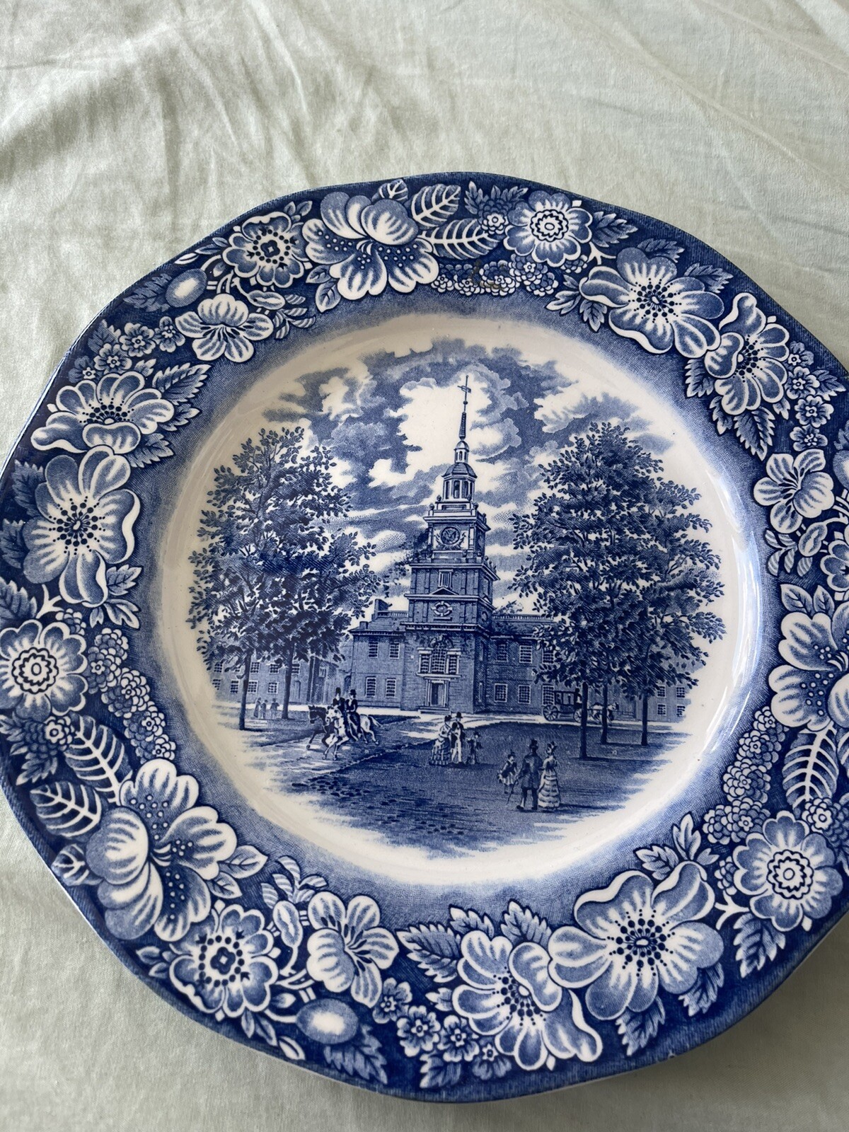 Staffordshire Liberty Blue 10\