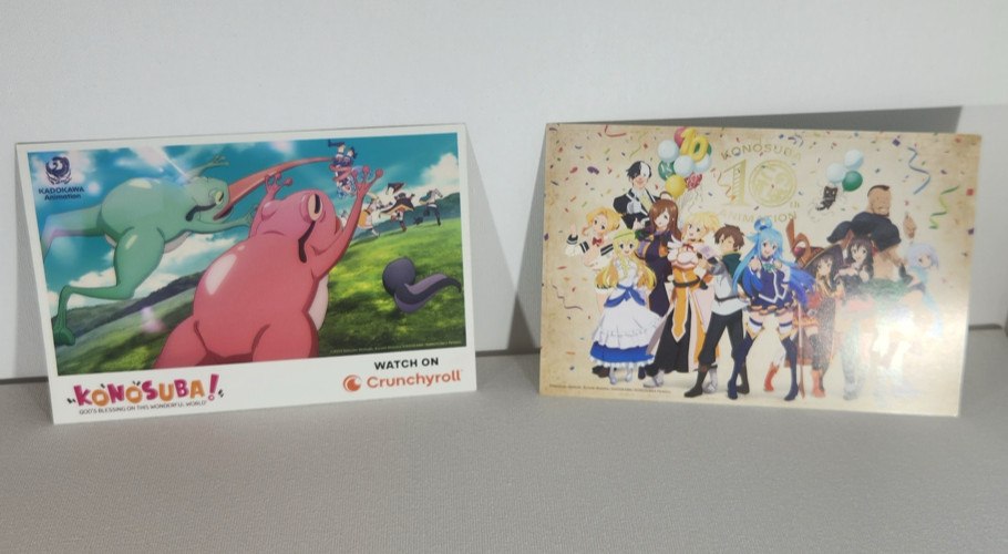 Anime Expo 2026 Konosuba 10th Postcards Print AX2026 Anime Expo 2026 Konosuba 10th Postcards Print AX2026