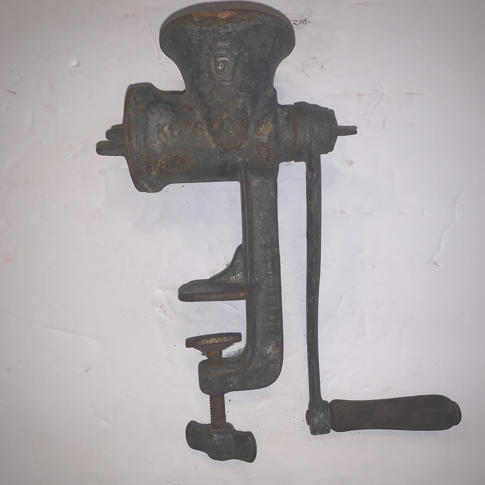 Antique Meat Grinder Good Used Condition See Pics E30