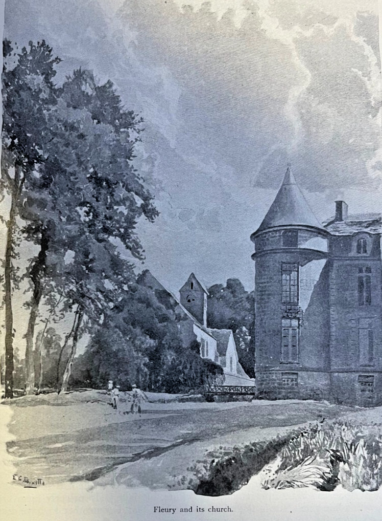 1909 France Chateaux Near Fontainebleau Vaux-Le-Vicomte Courances Fleury 1909 France Chateaux Near Fontainebleau Vaux-Le-Vicomte Courances Fleury