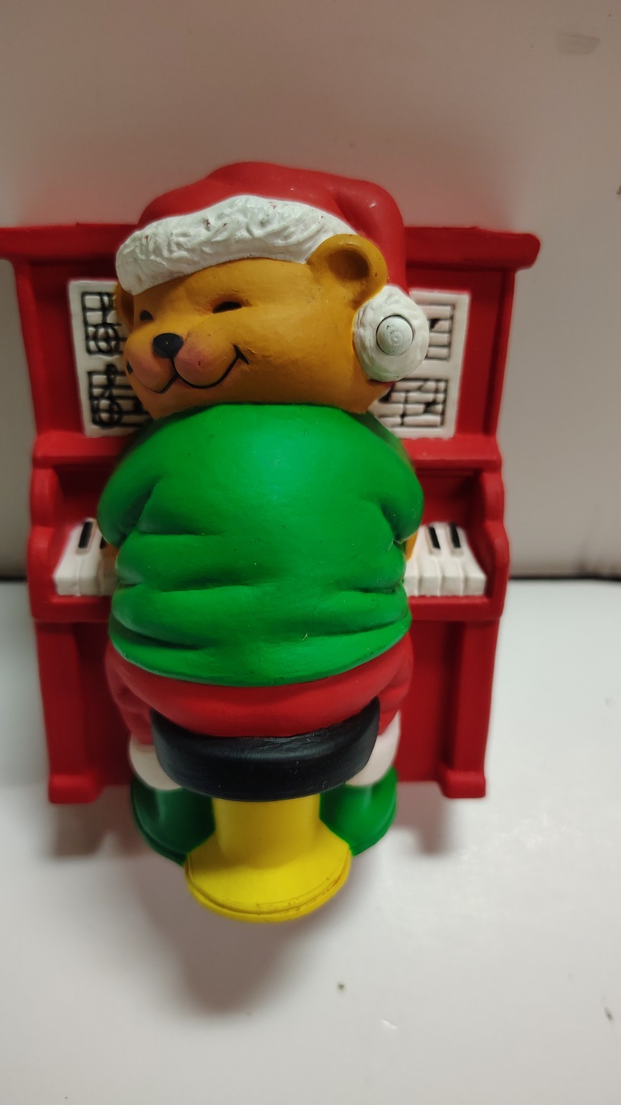 VTG 1992 Avon Play It Again Mr Keys Musical Bear Piano Plug In Christmas Lights VTG 1992 Avon Play It Again Mr Keys Musical Bear Piano Plug In Christmas Lights