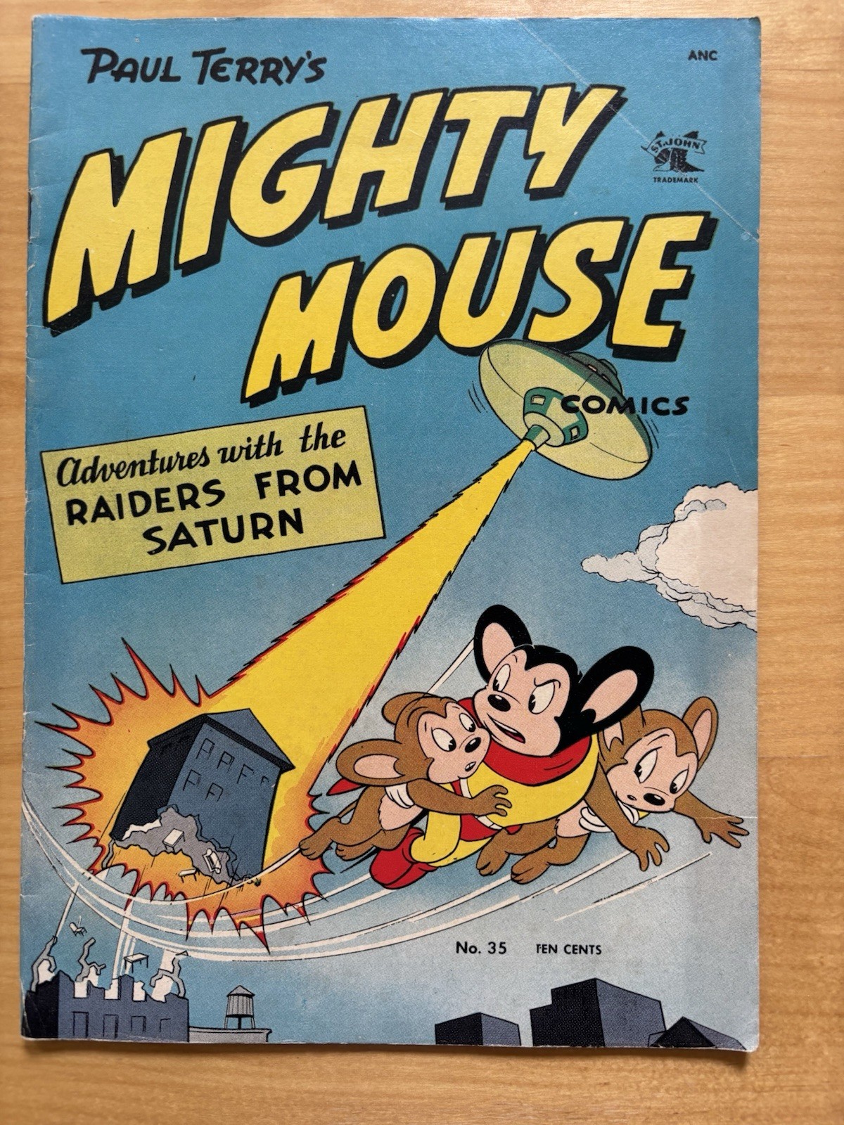 Paul Terry's Mighty Mouse Comics #35. 1952 Paul Terry's Mighty Mouse Comics #35. 1952