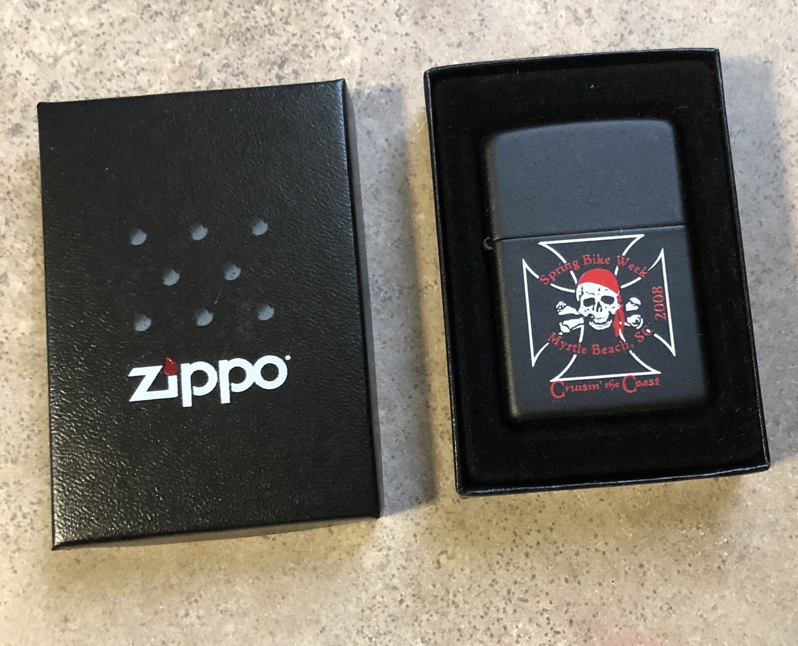 Zippo Myrtle Beach Bike Week 2008 Lighter Brand New 010/300 Limited Edition