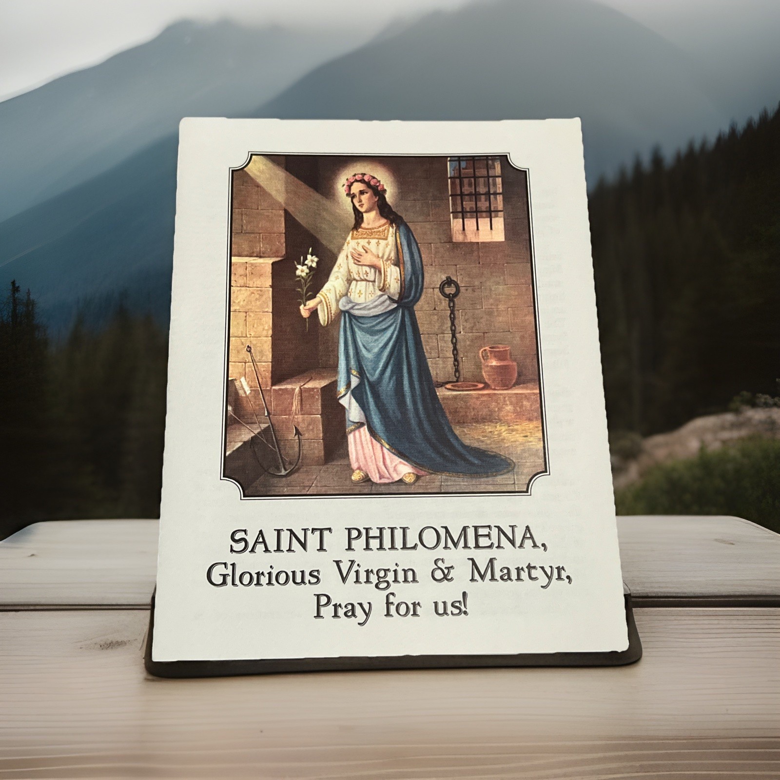 1952 St Philomena Paper Prayer Novena Catholic Imprimatur Le Blond New 4” X 5.5 1952 St Philomena Paper Prayer Novena Catholic Imprimatur Le Blond New 4” X 5.5