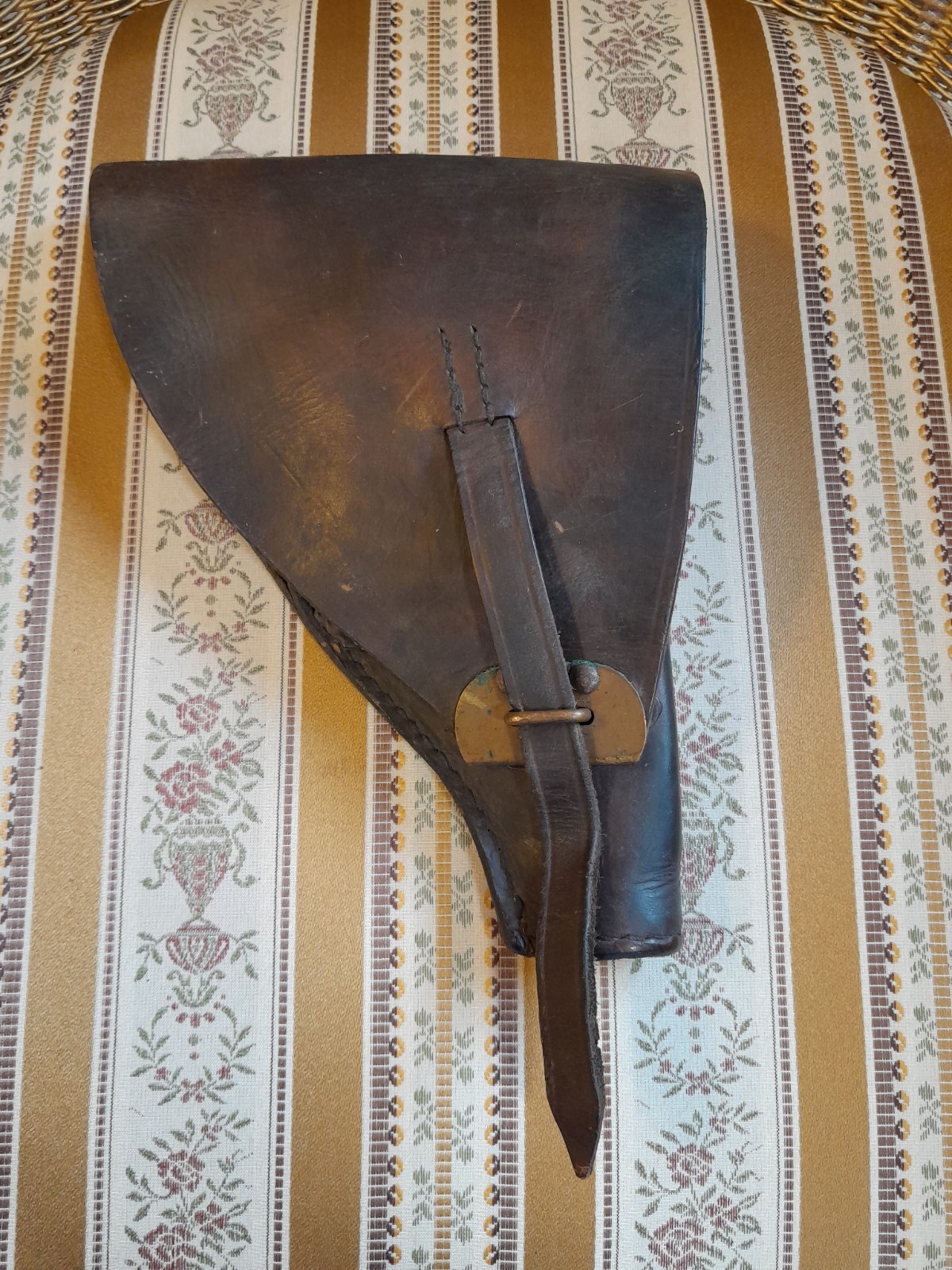 Vintage Belgium FN Browning M1900 Leather Pistol Holster Display Collector WW1 Vintage Belgium FN Browning M1900 Leather Pistol Holster Display Collector WW1