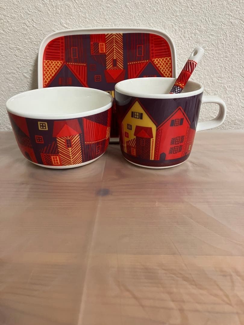 Marimekko Vanhakaupunki 4-piece set marimekko